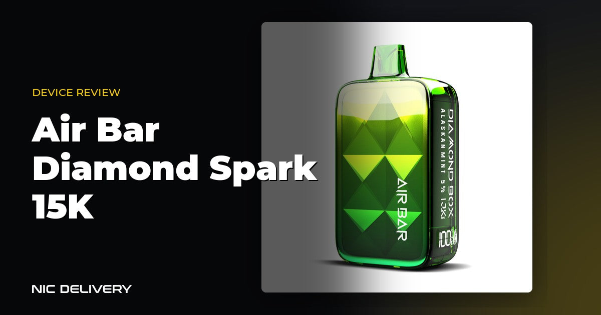 Air Bar Diamond Spark 15K at NicDelivery