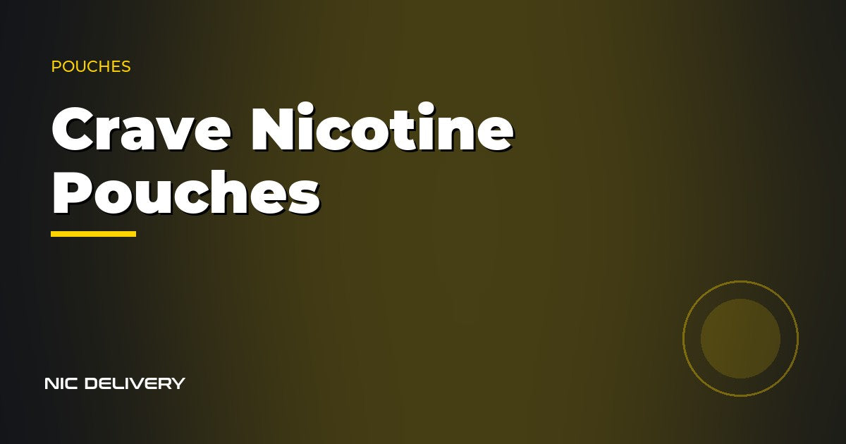 Crave Nicotine Pouches at NicDelivery