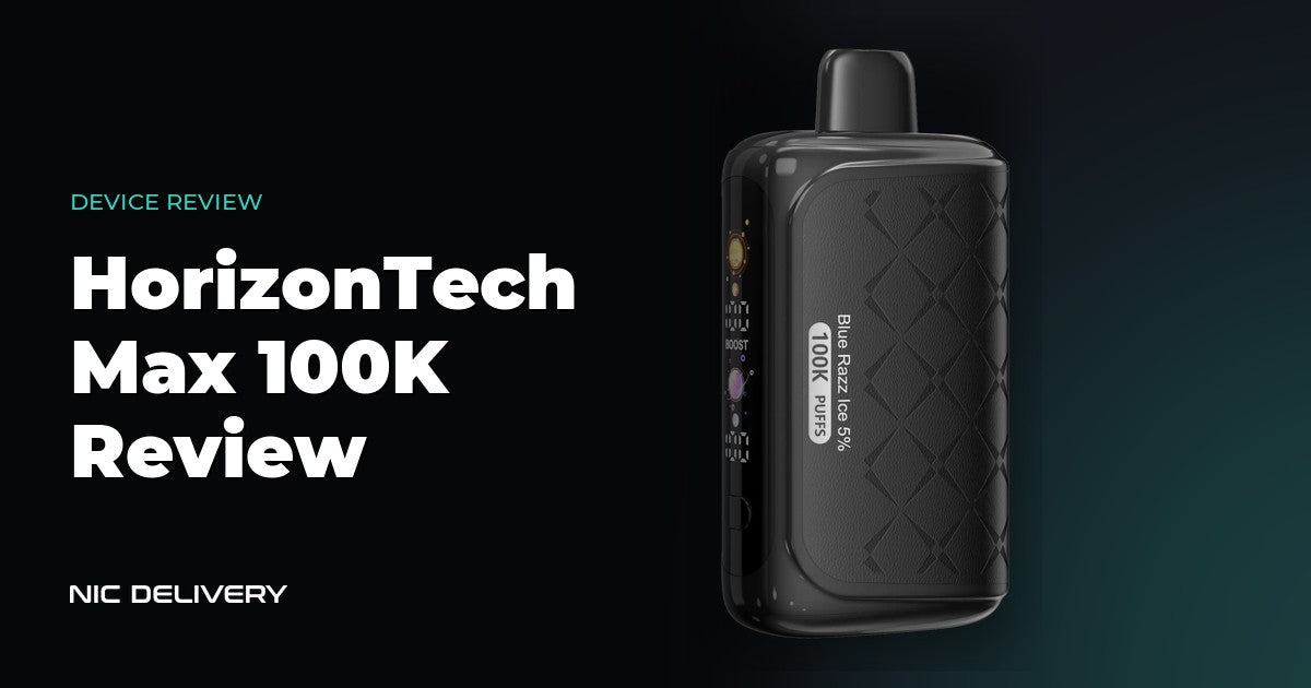 HorizonTech Max 100K Review at NicDelivery
