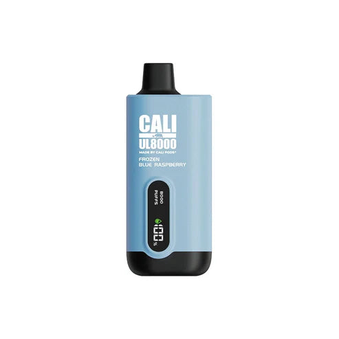 Frozen Blue Raspberry Cali UL8000 Disposable Vape NicDelivery Frozen Blue Raspberry Cali UL8000 Disposable Vape NicDelivery