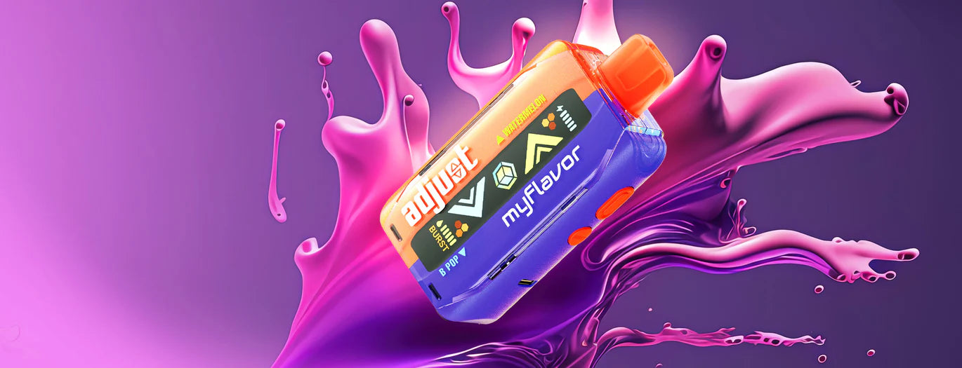 adjust vape blue razz ice Blue Razz Ice Adjust MyFlavor 40k Disposable Vape — NicDelivery