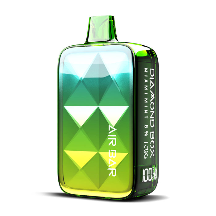 Miami Mint Air Bar Diamond Box Disposable Vape NicDelivery Miami Mint Air Bar Diamond Box Disposable Vape NicDelivery