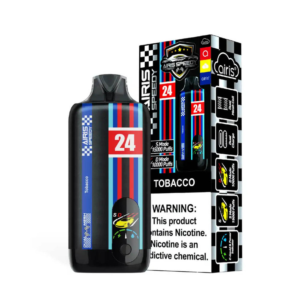 speedy tobacco Tobacco Airis Speedy 15000 Disposable Vape — NicDelivery