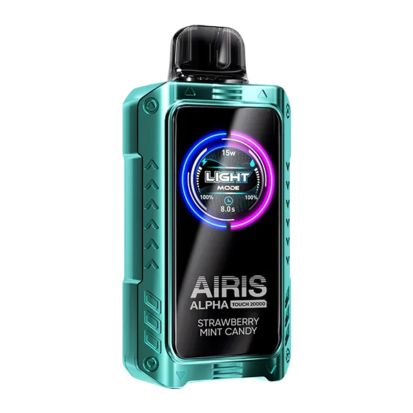 strawberry mint candy vape Strawberry Mint Candy Airis Alpha Touch 20000 Disposable Vape — NicDelivery