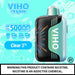 Clear 3% VIHO TRX 50k