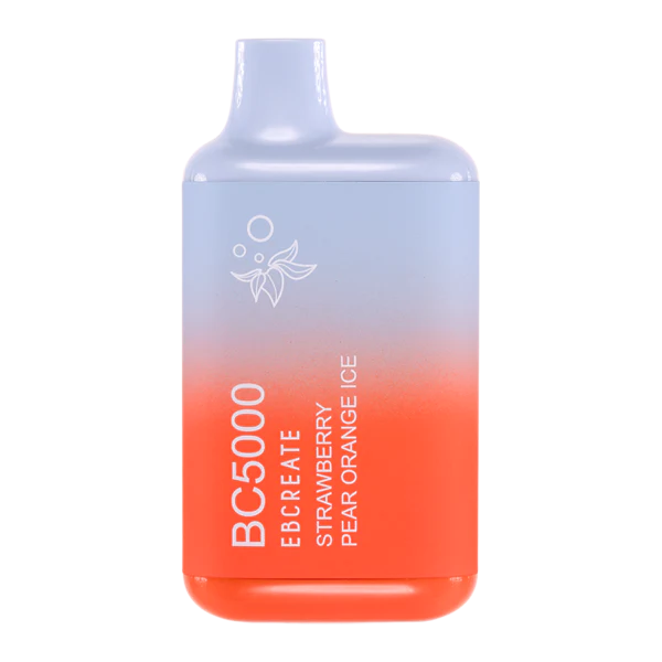 orange and blue vape Strawberry Pear Orange Ice EBCreate BC5000 Disposable Vape — NicDelivery orange and blue vape Strawberry Pear Orange Ice EBCreate BC5000 Disposable Vape — NicDelivery