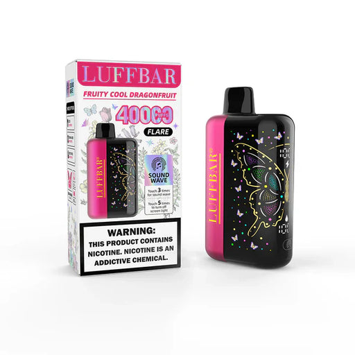 Fruity Cool Dragonfruit Luff Bar Flare 40k Disposable Vape NicDelivery Fruity Cool Dragonfruit Luff Bar Flare 40k Disposable Vape NicDelivery