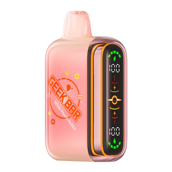 White Peach Hubba Geek Bar Pulse 2 25K