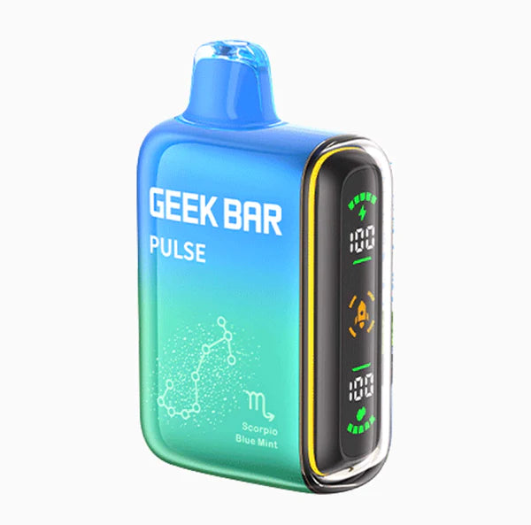 Blue Mint Geek Bar Pulse Disposable Vape NicDelivery Blue Mint Geek Bar Pulse Disposable Vape NicDelivery
