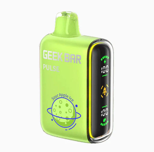 Sour Apple Ice Geek Bar Pulse Disposable Vape NicDelivery Sour Apple Ice Geek Bar Pulse Disposable Vape NicDelivery