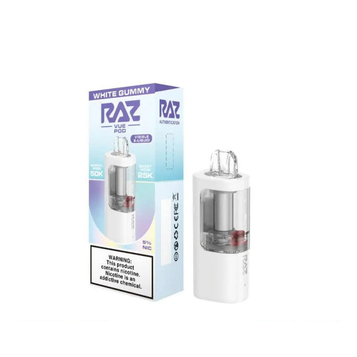 White Gummy RAZ VUE 50k (POD)