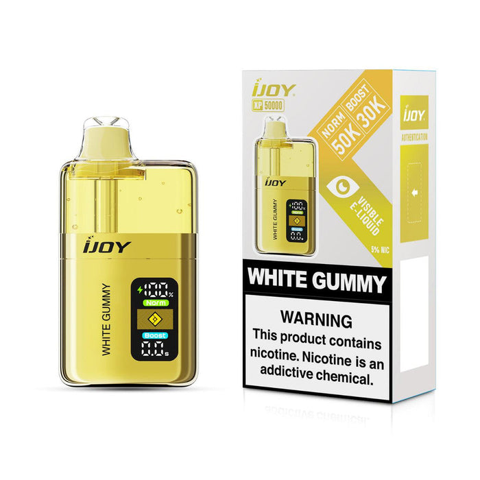 White Gummy iJoy Bar XP50000