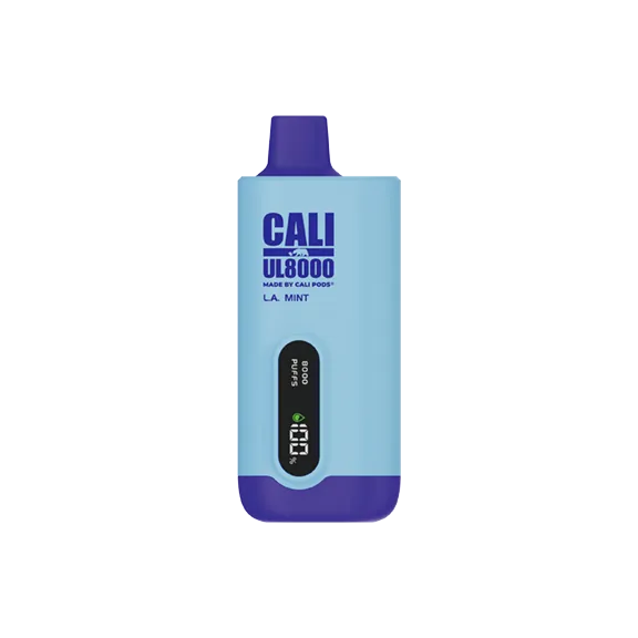 L.A. Mint Cali UL8000 Disposable Vape NicDelivery L.A. Mint Cali UL8000 Disposable Vape NicDelivery