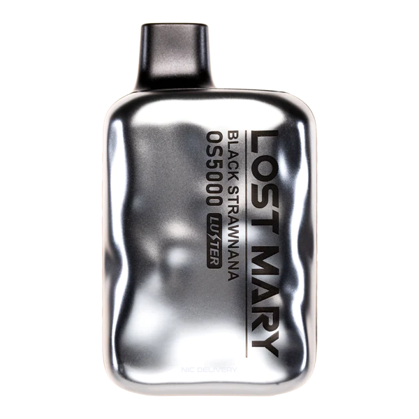 Black Strawnana (Luster) Lost Mary OS5000 Disposable Vape NicDelivery Black Strawnana (Luster) Lost Mary OS5000 Disposable Vape NicDelivery