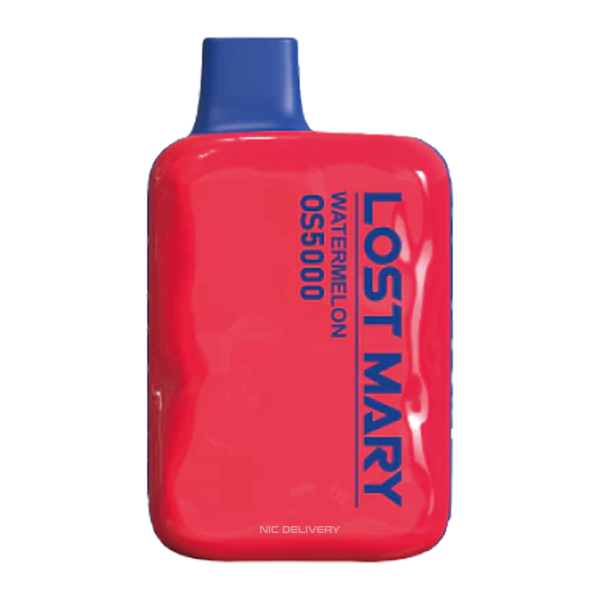 Watermelon Lost Mary OS5000 Disposable Vape NicDelivery Watermelon Lost Mary OS5000 Disposable Vape NicDelivery