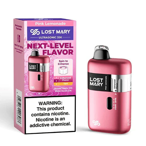 Pink Lemonade Lost Mary Ultrasonic 35K Disposable Vape — NicDelivery Pink Lemonade Lost Mary Ultrasonic 35K Disposable Vape — NicDelivery