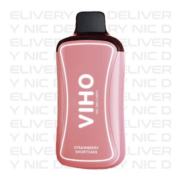 Strawberry Shortcake VIHO Supercharge 20k Disposable Vape NicDelivery Strawberry Shortcake VIHO Supercharge 20k Disposable Vape NicDelivery