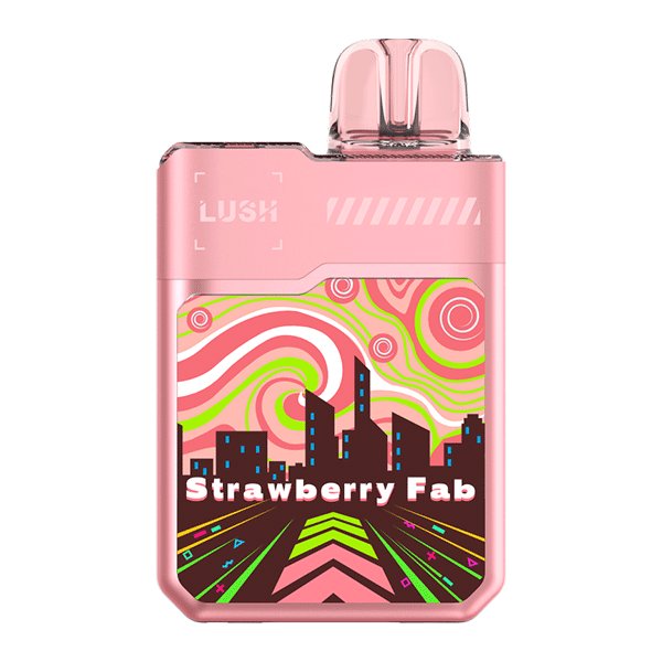 Strawberry Fab Lush 20k Geek Bar Digiflavor