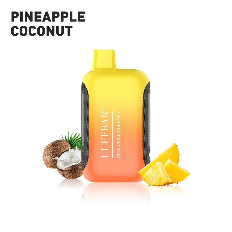 Pineapple Coconut LuffBar Dually 20k Disposable Vape NicDelivery Pineapple Coconut LuffBar Dually 20k Disposable Vape NicDelivery