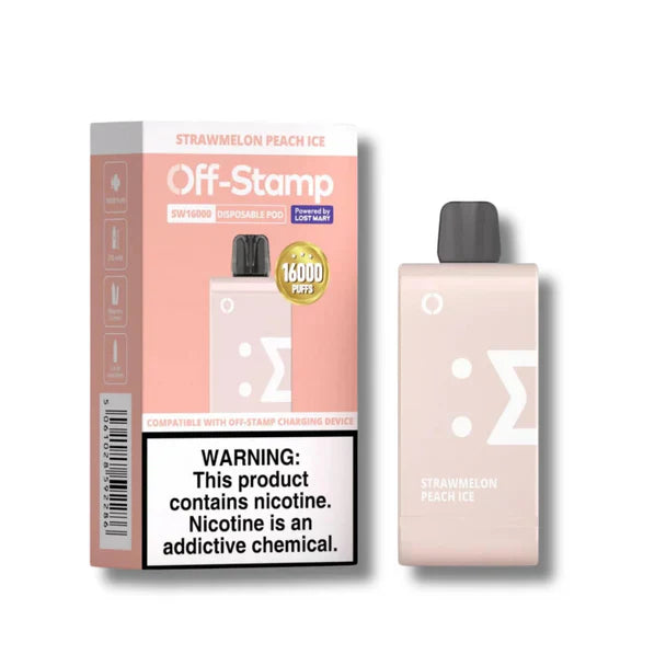 Off-Stamp SW16000 - Replaceable Magnetic Disposable Pod Device NicDelivery Off-Stamp SW16000 - Replaceable Magnetic Disposable Pod Device NicDelivery