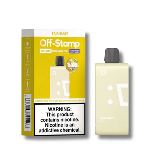 Off-Stamp SW16000 - Replaceable Magnetic Disposable Pod Device NicDelivery Off-Stamp SW16000 - Replaceable Magnetic Disposable Pod Device NicDelivery