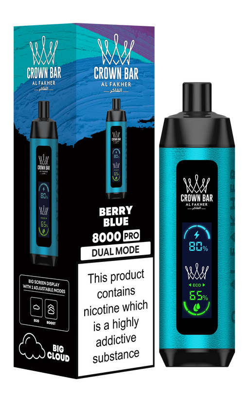 Peach Ice Al Fakher Crown Bar PRO 8k Disposable Vape NicDelivery Peach Ice Al Fakher Crown Bar PRO 8k Disposable Vape NicDelivery
