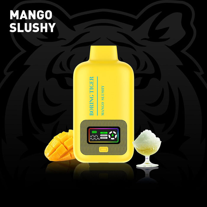 Mango Slushy LuffBar Boring Tiger 25k Disposable Vape
