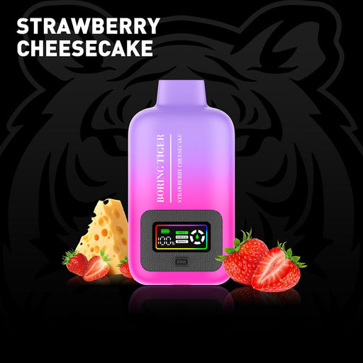 Strawberry Cheesecake LuffBar Boring Tiger 25k Disposable Vape