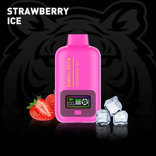 Strawberry Ice LuffBar Boring Tiger 25k Disposable Vape