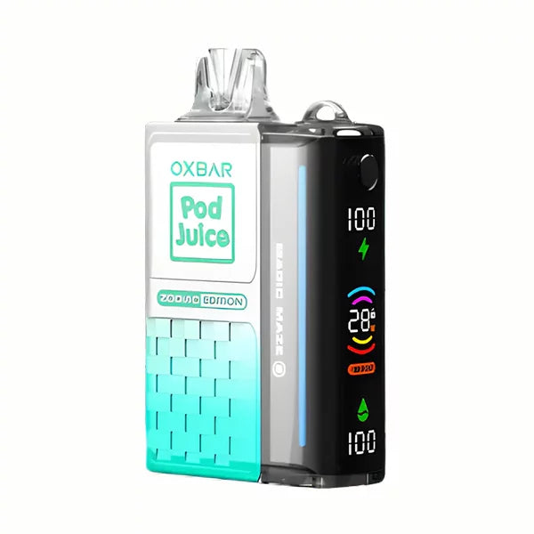 Clear Emerald Oxbar x Pod Juice Magic Maze 2.0