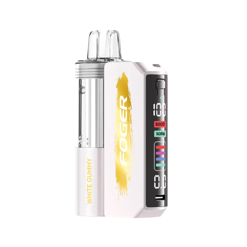 White Gummy Foger Switch Pro 30k (KIT) Disposable Vape — NicDelivery