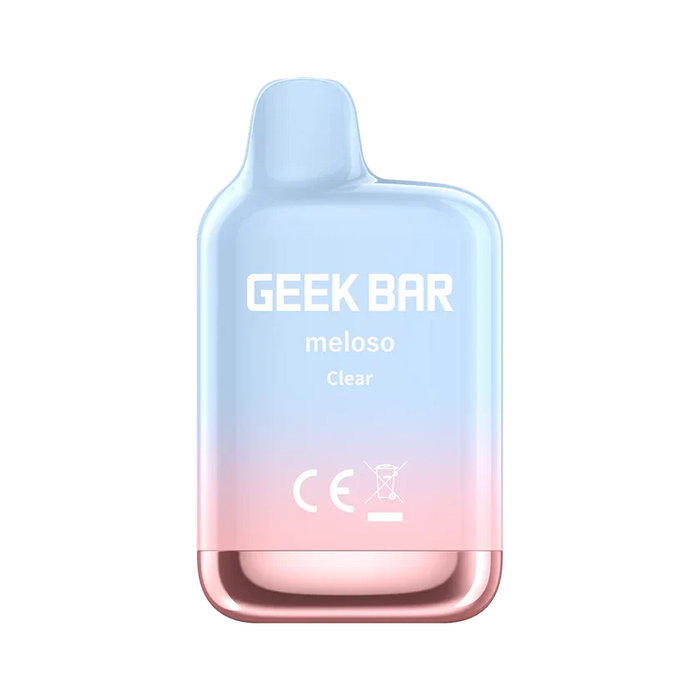 Clear Geek Bar Meloso Mini 1500 Puffs