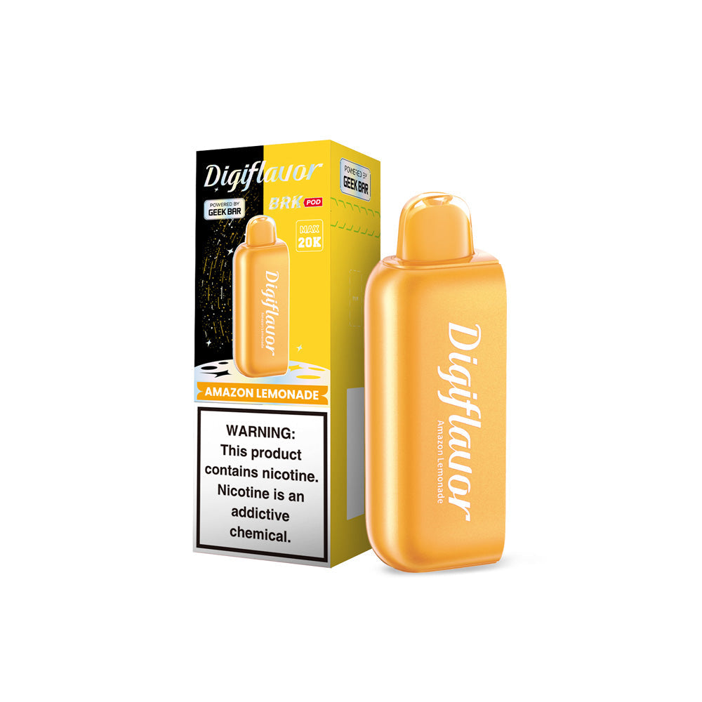 Amazon Lemonade Digi Flavor BRK 20,000 Puffs POD Disposable Device NicDelivery Amazon Lemonade Digi Flavor BRK 20,000 Puffs POD Disposable Device NicDelivery