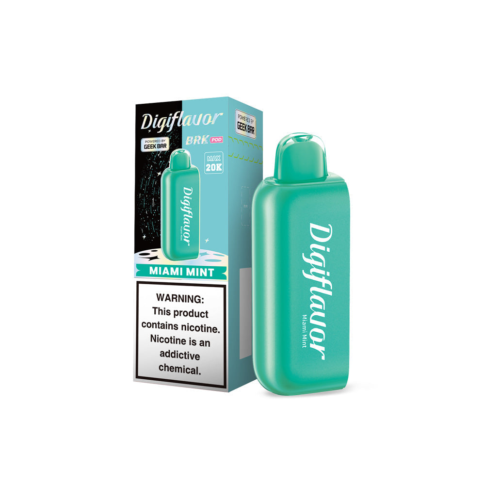 Vape Price Miami Mint Flavor - Geek Bar Pulse 15000 Puffs
