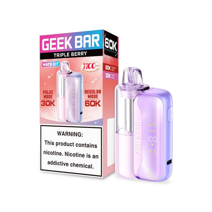 Triple Berry Geek Bar Mate 60k (KIT)