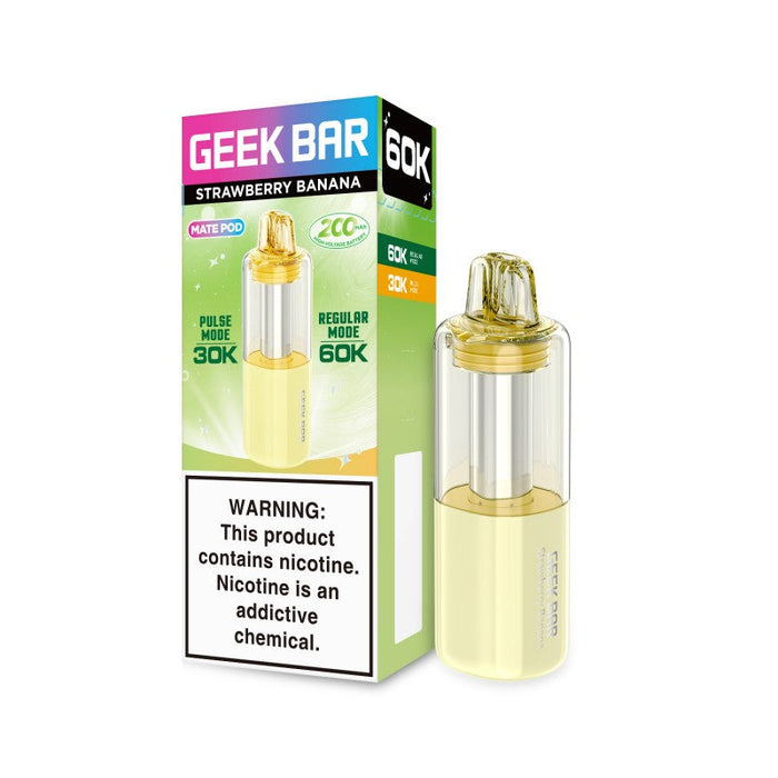 Strawberry Banana Geek Bar Mate 60k (POD)