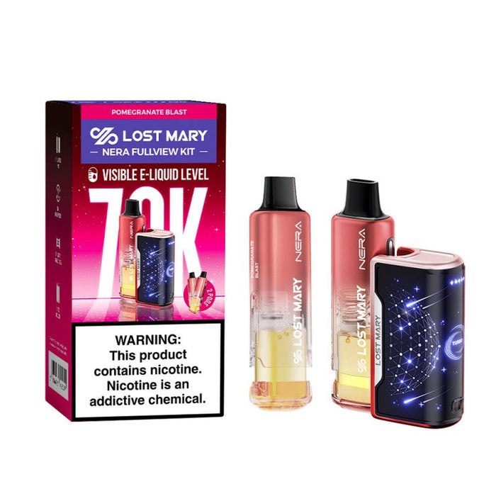 Pomegranate Blast Lost Mary NERA Fullview 70k (KIT)