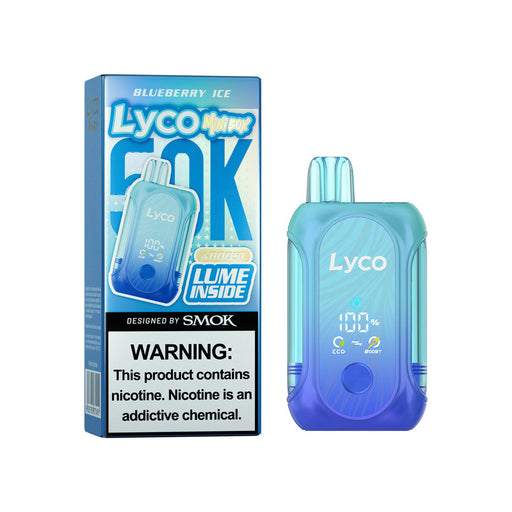 Blueberry Ice LYCO Mini Box 50K Disposable Vape