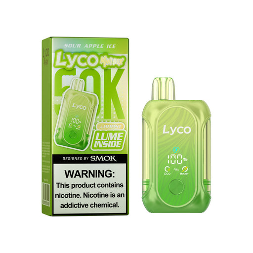 Sour Apple Ice LYCO Mini Box 50K Disposable Vape