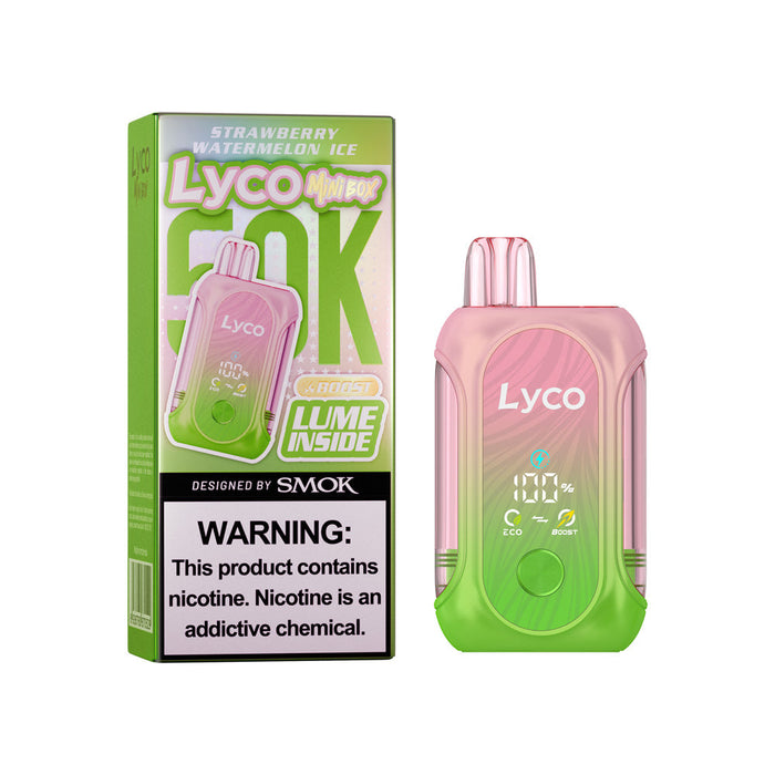 Strawberry Watermelon Ice LYCO Mini Box 50K Disposable Vape