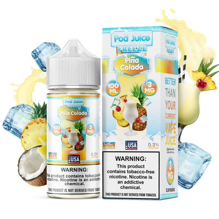 Pina Colada Freeze By Pod Juice 55