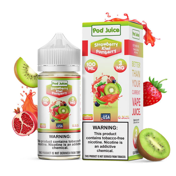 Strawberry Kiwi Pomberry By Pod Juice 55