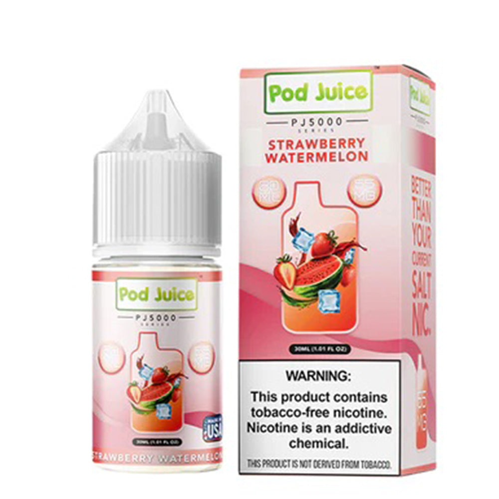 Strawberry Watermelon By Pod Juice 55 (PJ 5000 Series) E-Liquids - $13.99 Vape Juice NicDelivery Strawberry Watermelon By Pod Juice 55 (PJ 5000 Series) E-Liquids - $13.99 Vape Juice NicDelivery