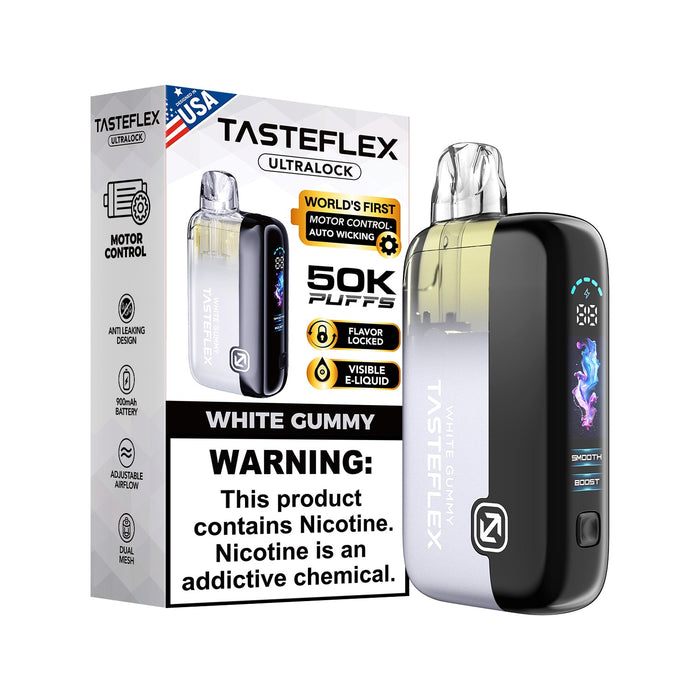 White Gummy TasteFlex UltraLock 50K