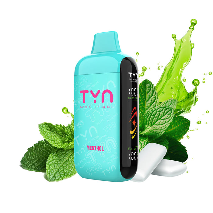 Menthol TYN 50k Disposable Vape NicDelivery Menthol TYN 50k Disposable Vape NicDelivery