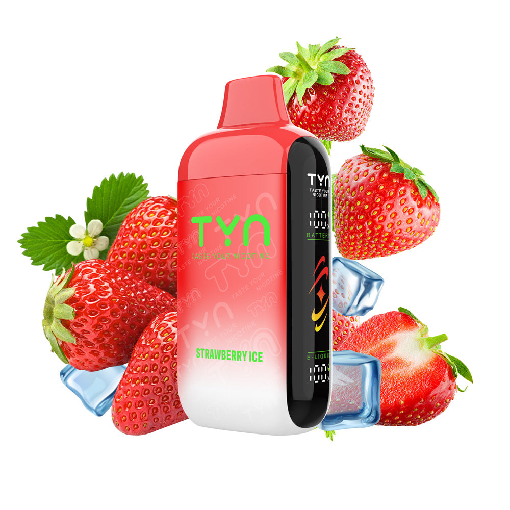Raz Strawberry Ice Vape Strawberry Ice TYN 50k Disposable Vape NicDelivery Raz Strawberry Ice Vape Strawberry Ice TYN 50k Disposable Vape NicDelivery