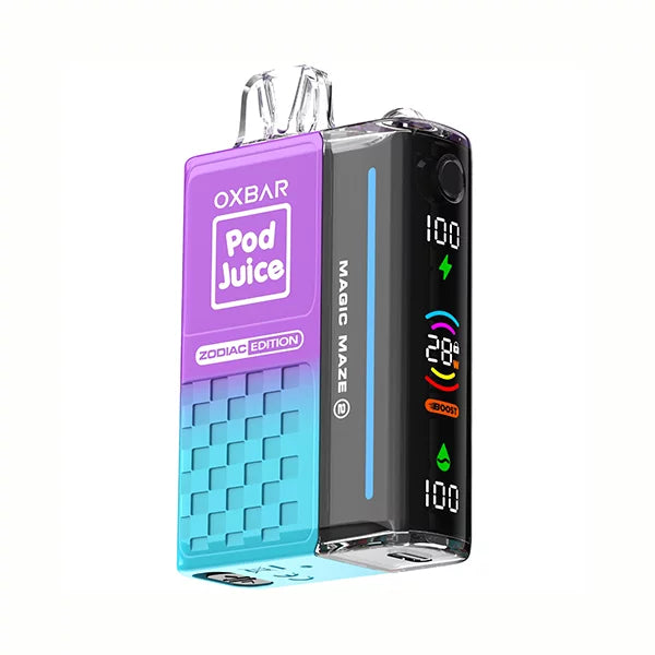 oxbar vape zodiac flavors WAP Drops Oxbar x Pod Juice Magic Maze 2.0 Disposable Vape — NicDelivery