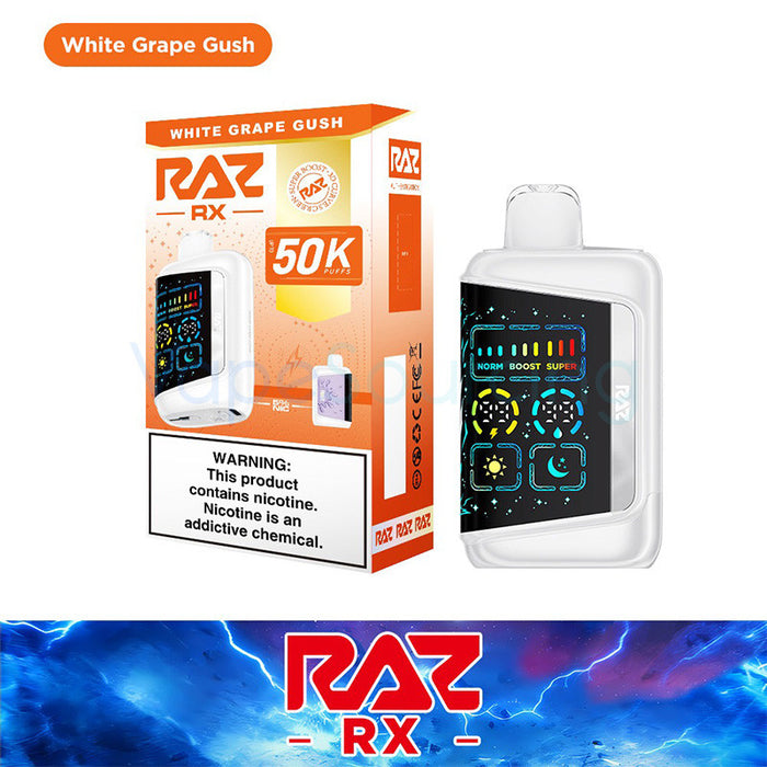 White Grape Gush RAZ RX 50k