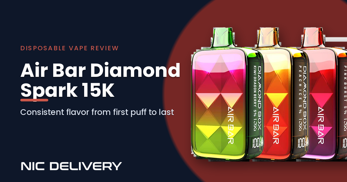 From First Puff To Last How The Air Bar Diamond Spark 15000 Maintains Consistent Flavor And Vapor Production 2